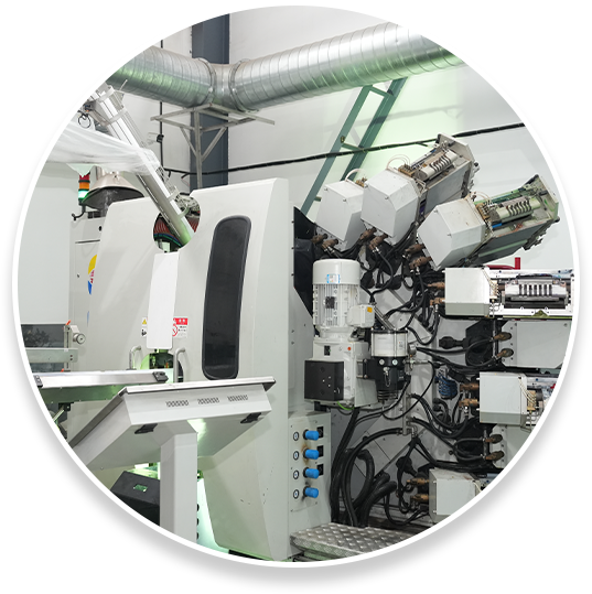 Catena di fabbrica di nuovi materiali biodegradabile completa